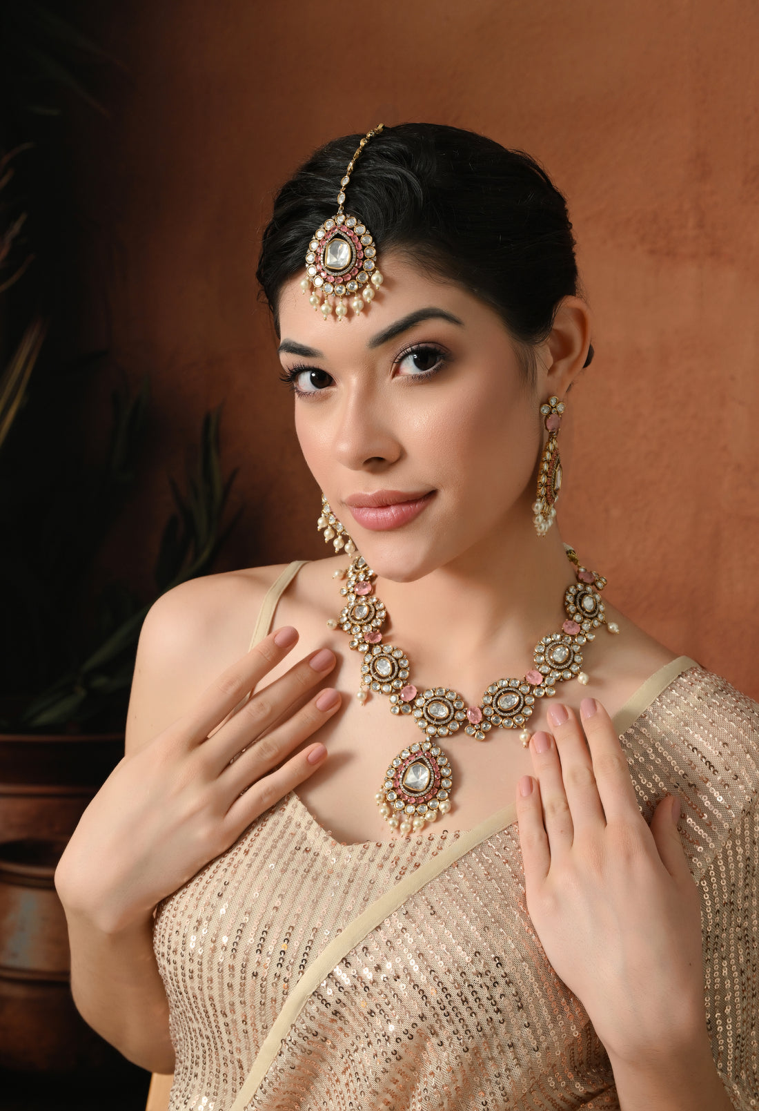 Radiant Royal Elegance Necklace Set