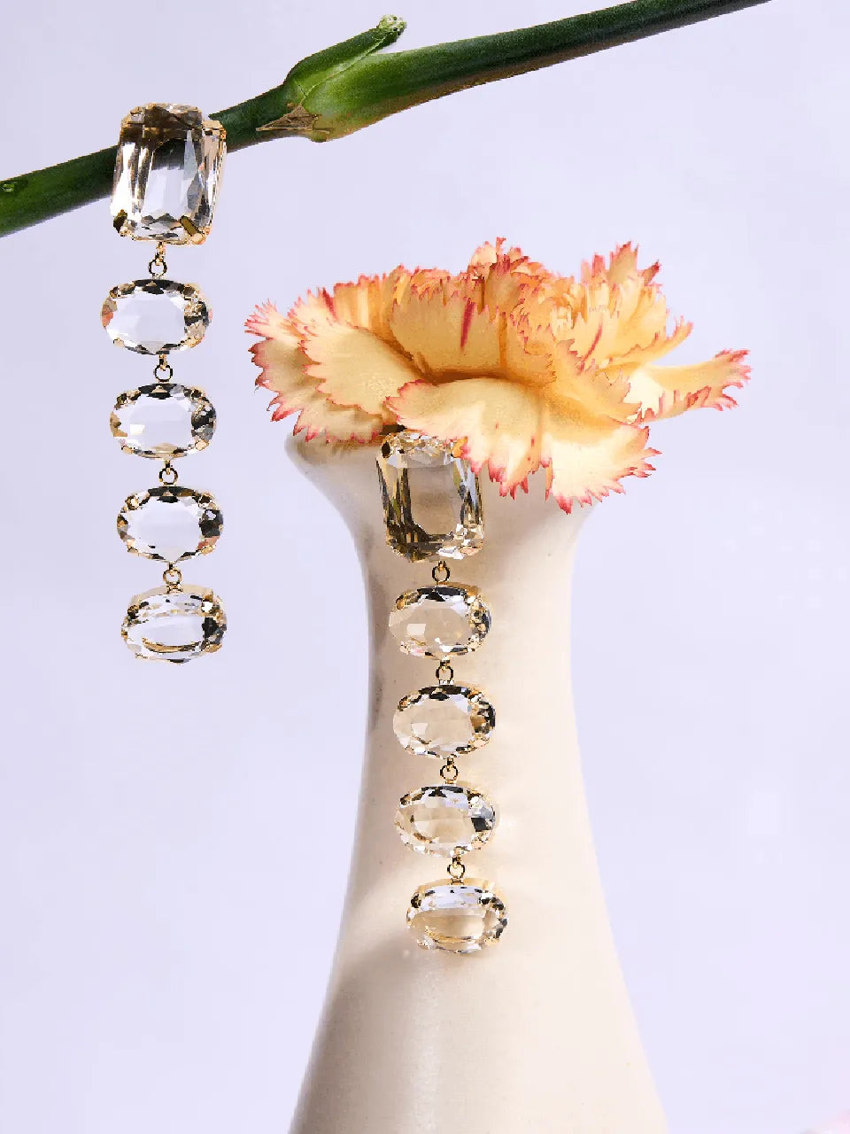 Crystal Drop Earrings