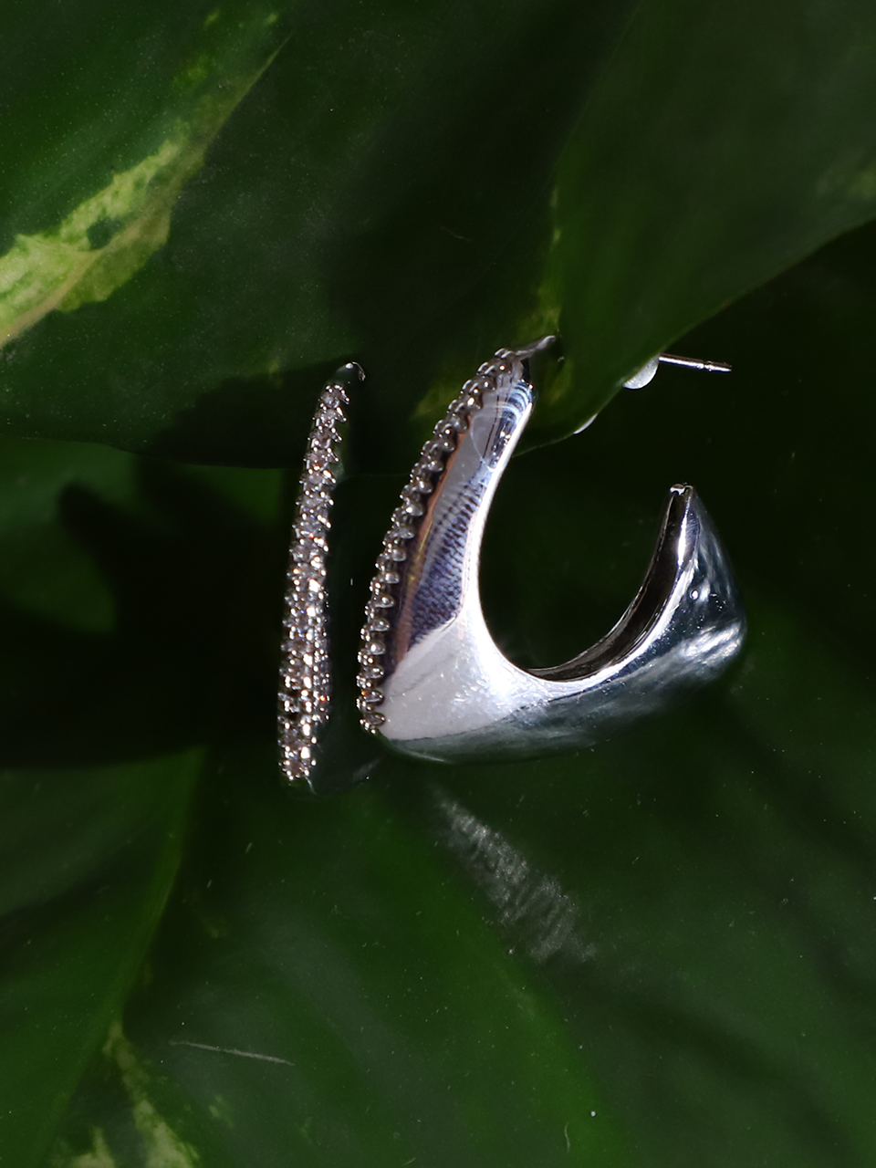 Glimmering Horizon Hoops