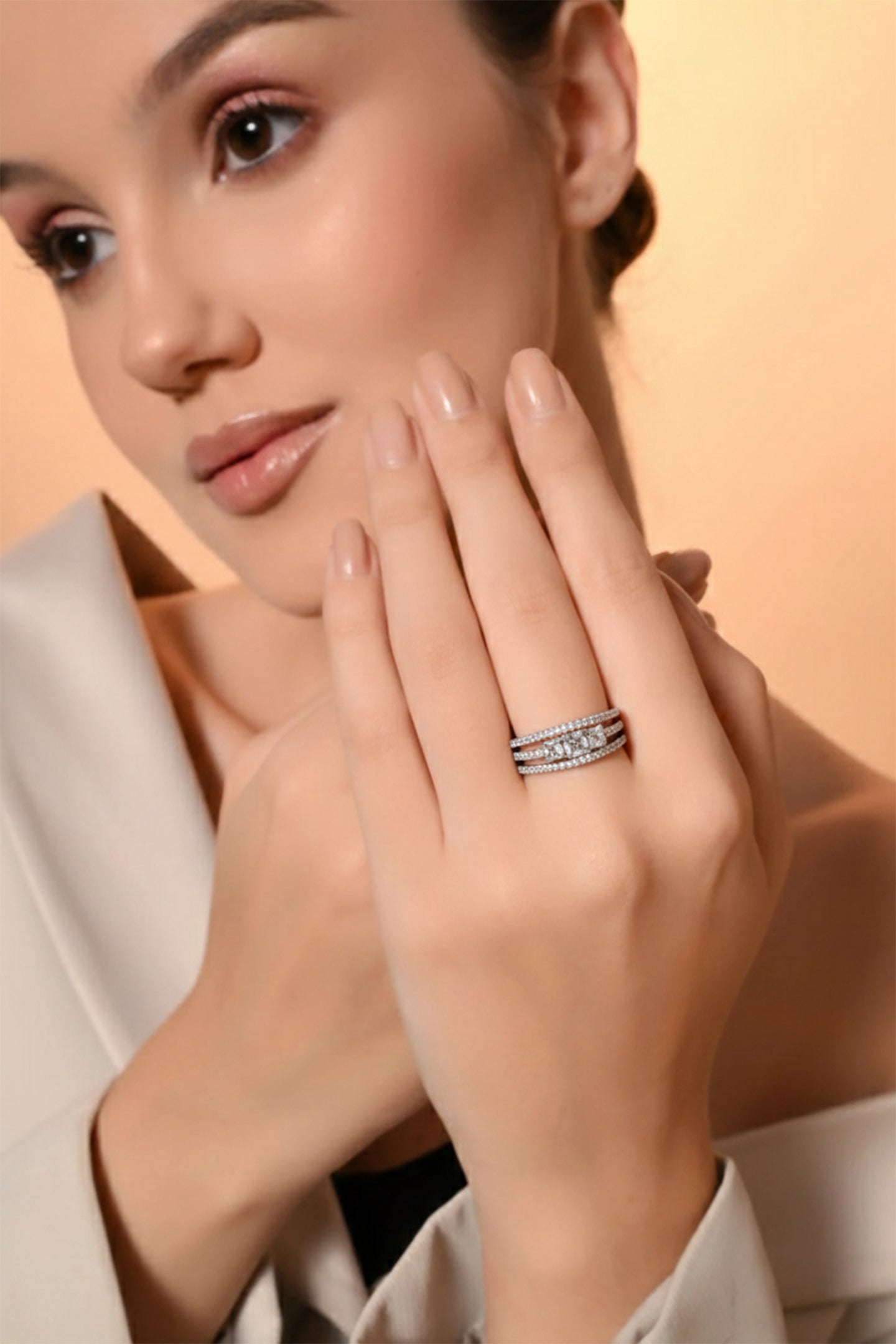 Hadiqa Radiance Ring