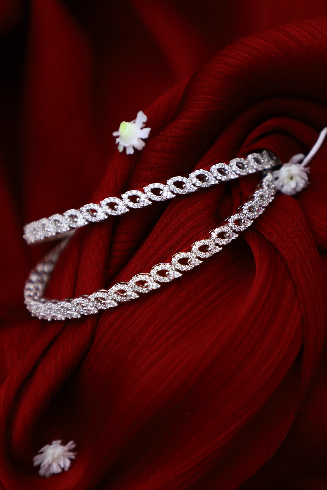 Diamond Elegance Bangles