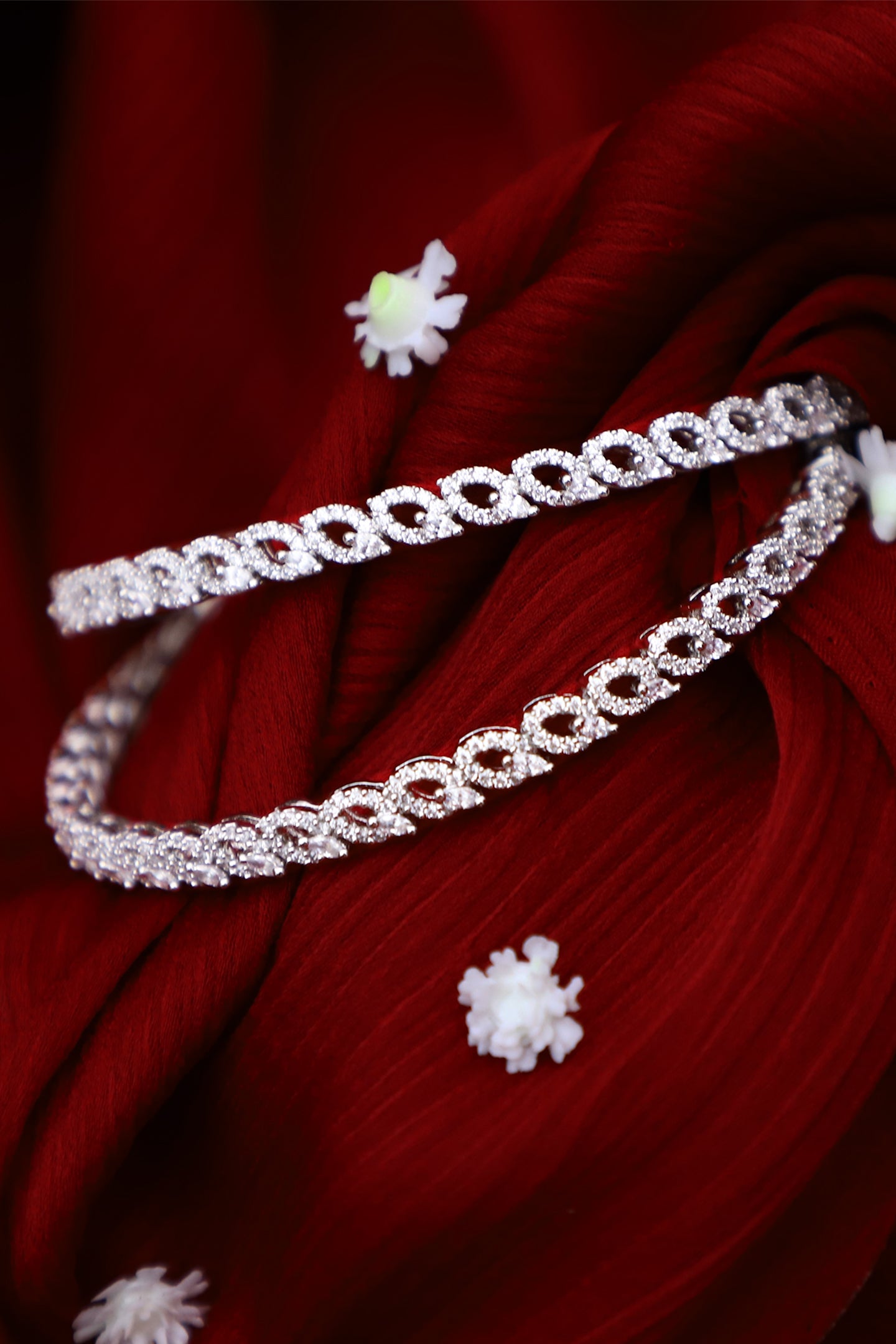 Diamond Elegance Bangles
