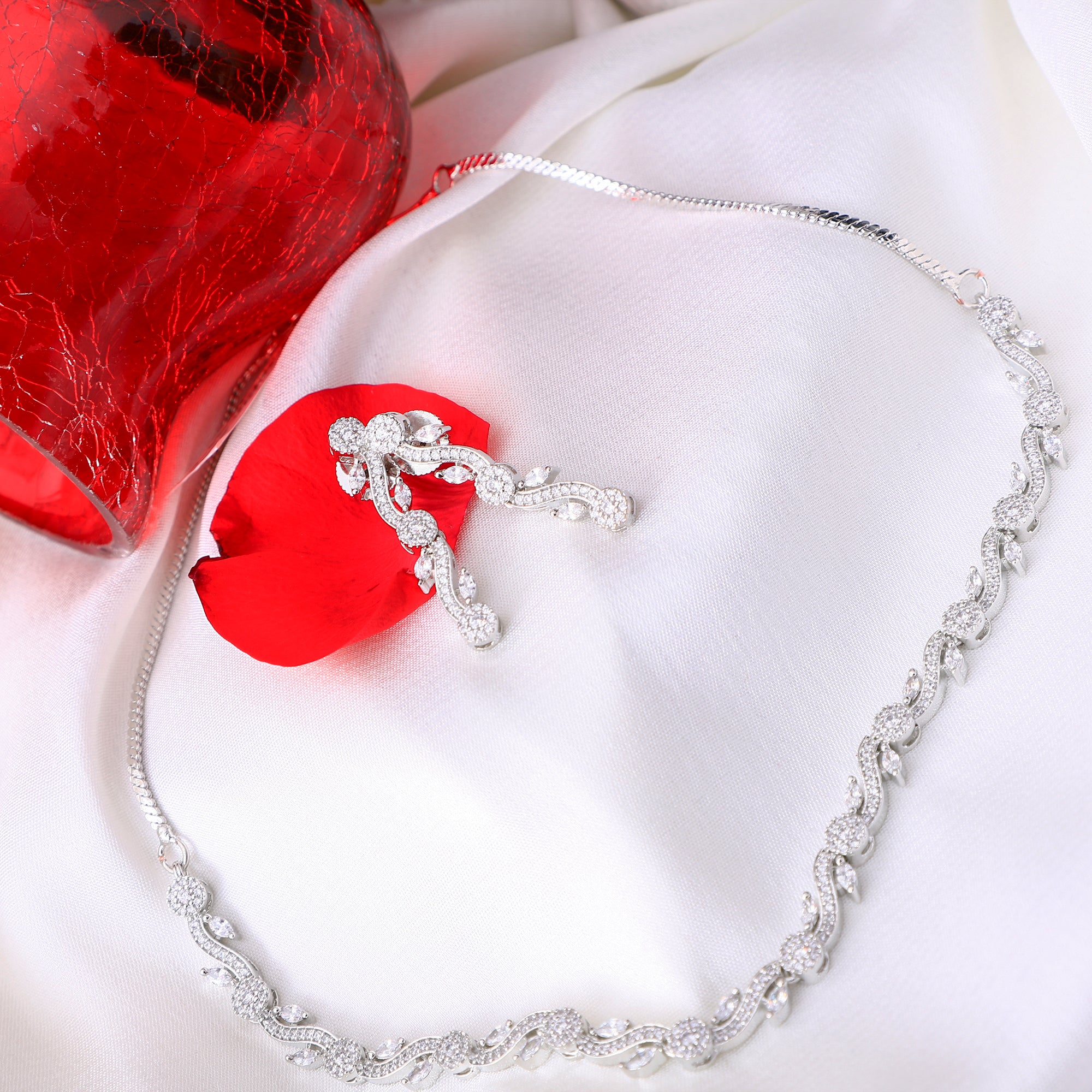 Blossoming Elegance Necklace Set