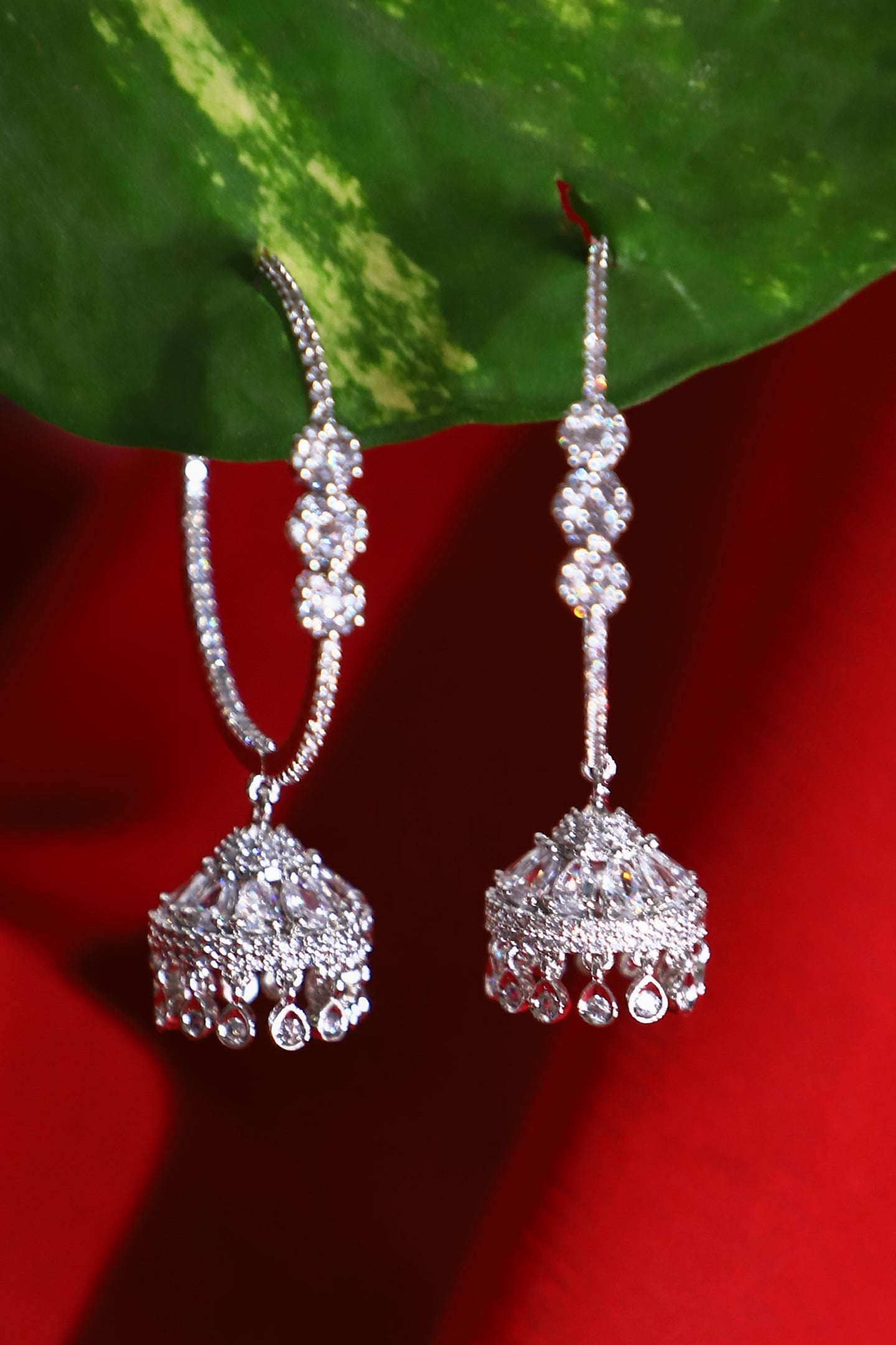 Alishba Hoop Jhumka Earrings
