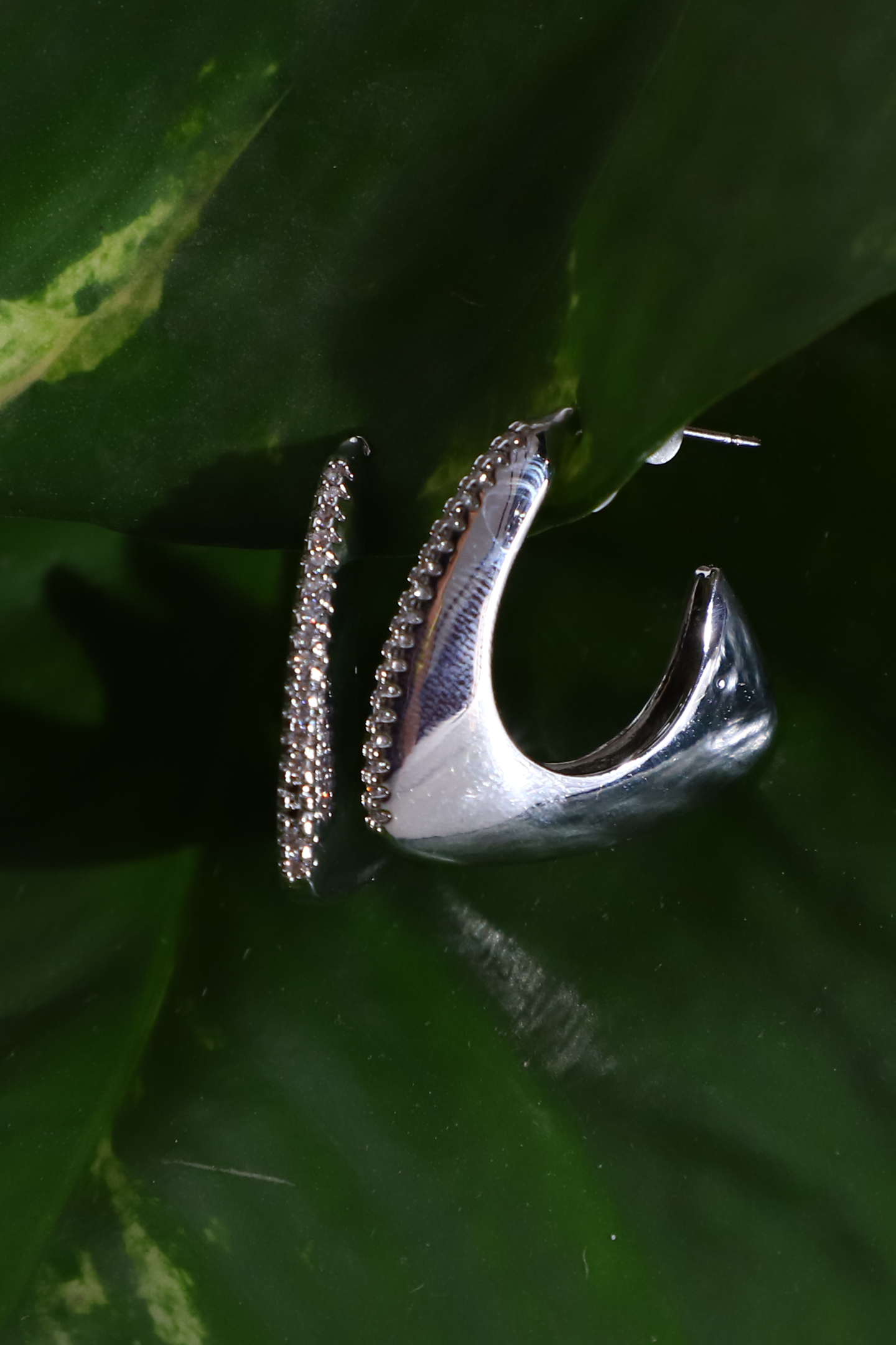 Glimmering Horizon Hoops