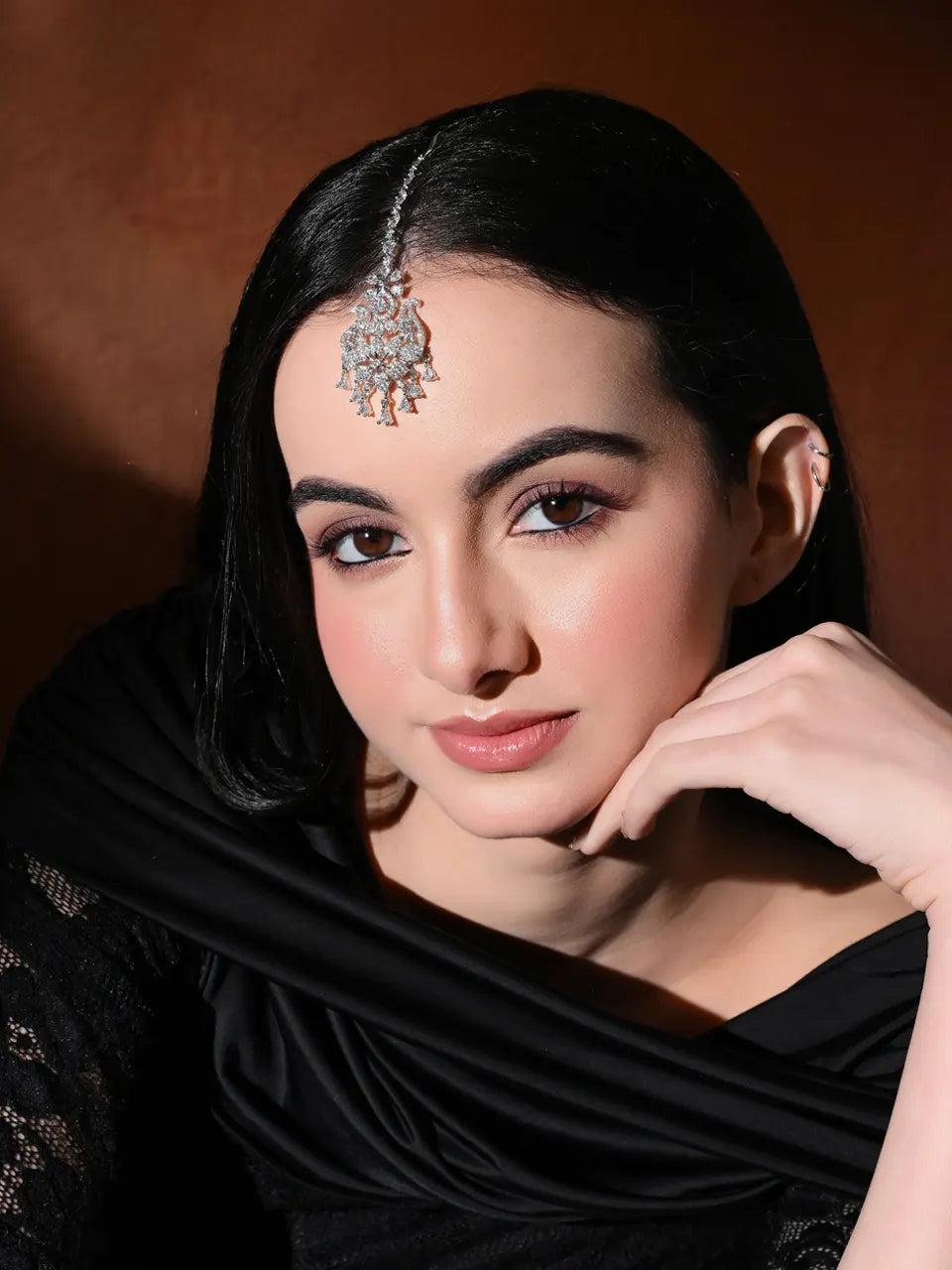 Celestial Bloom Maang Tikka