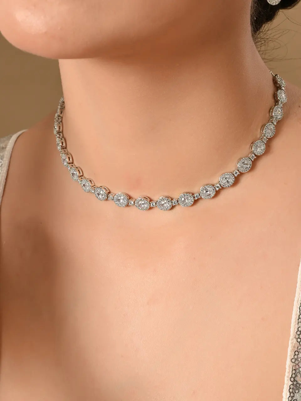 Ethereal Crystal Elegance Jewelry Set