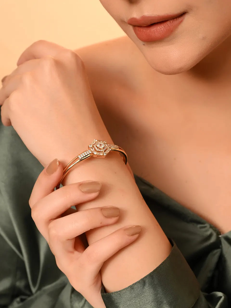 Celestial Charm Diamond Bangle