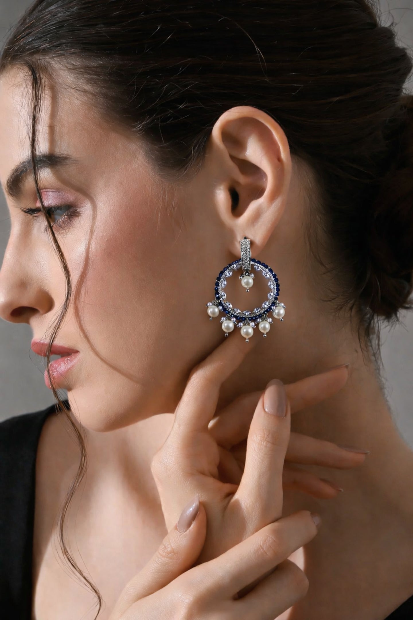 Sapphire Sparkle Earrings