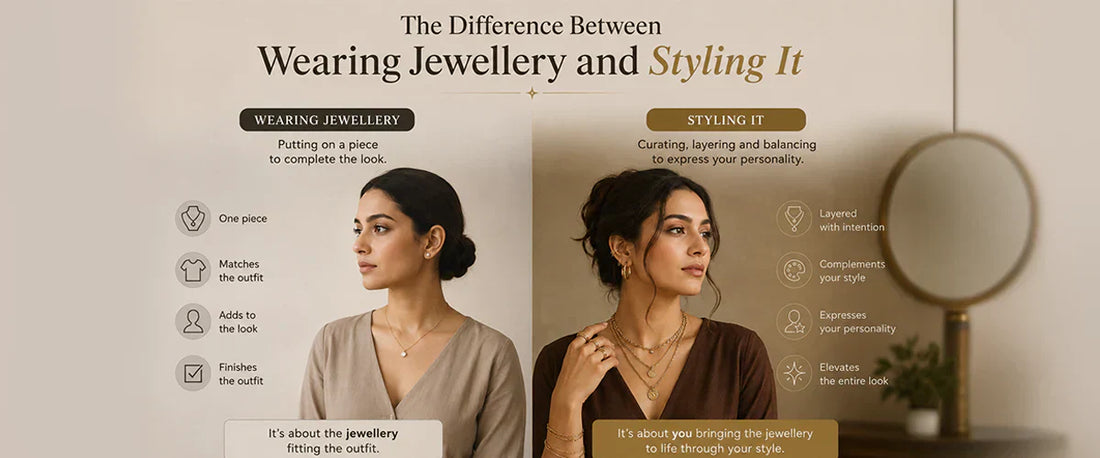 The Difference Between Wearing Jewellery and Styling It