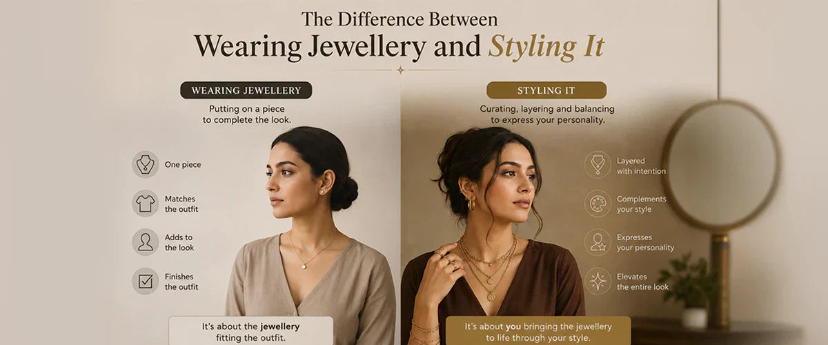 The Difference Between Wearing Jewellery and Styling It