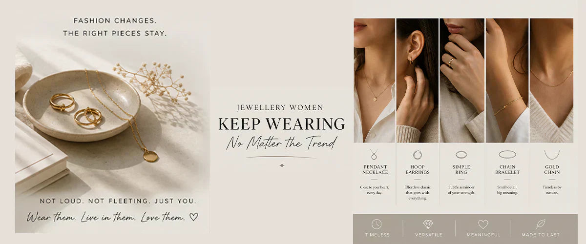 Jewellery Women Keep Wearing No Matter the Trend