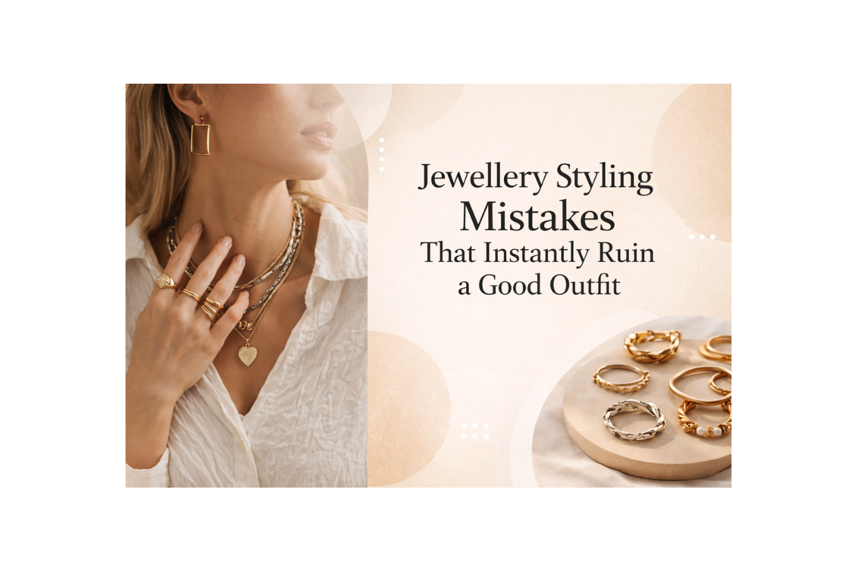 Jewellery Styling Mistakes That Instantly Ruin a Good Outfit