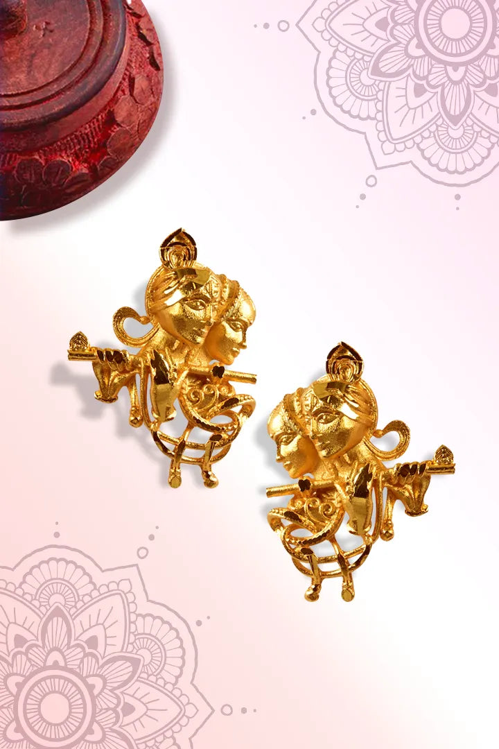 Radhe Krishna Earrings