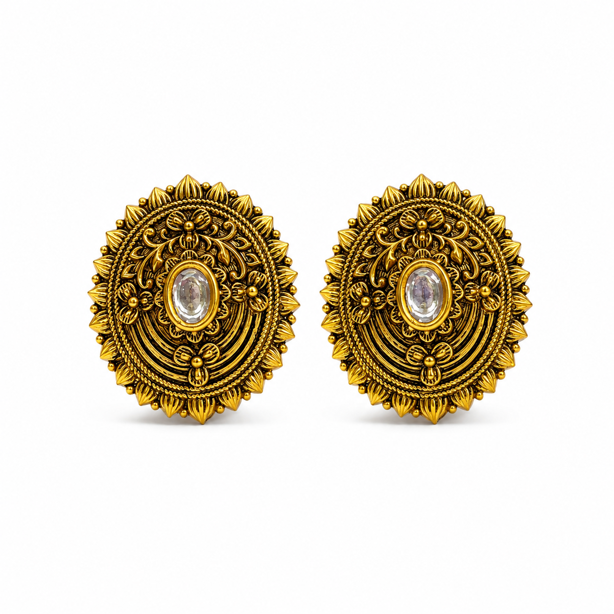 Antique Aura Studs