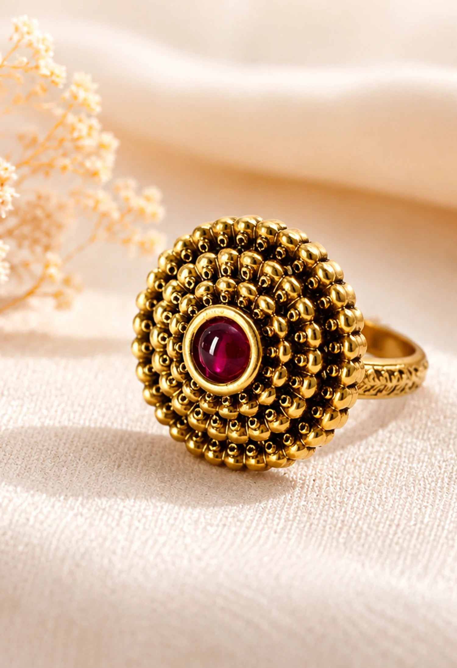 Ruby Aura Ring