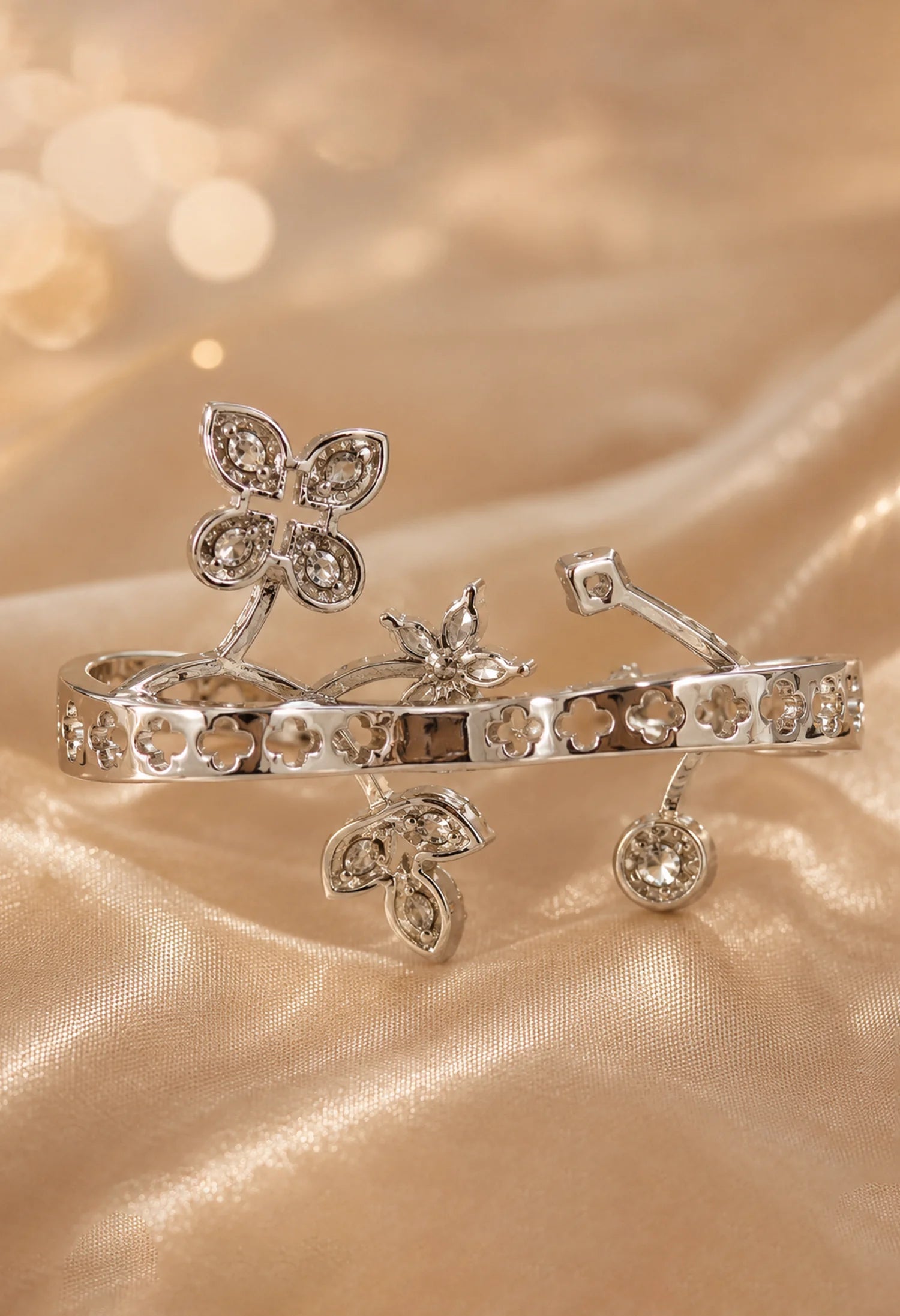 Bloom Vine Sparkle Ring