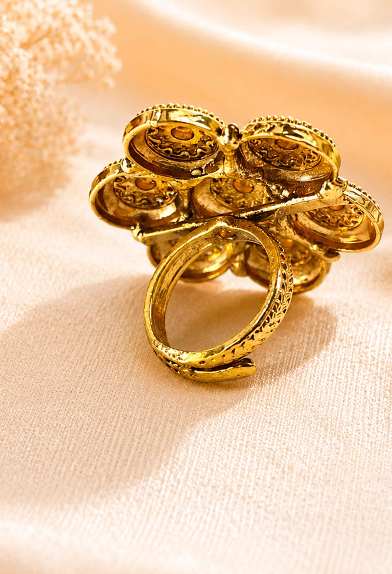 Aarika Coin Ring