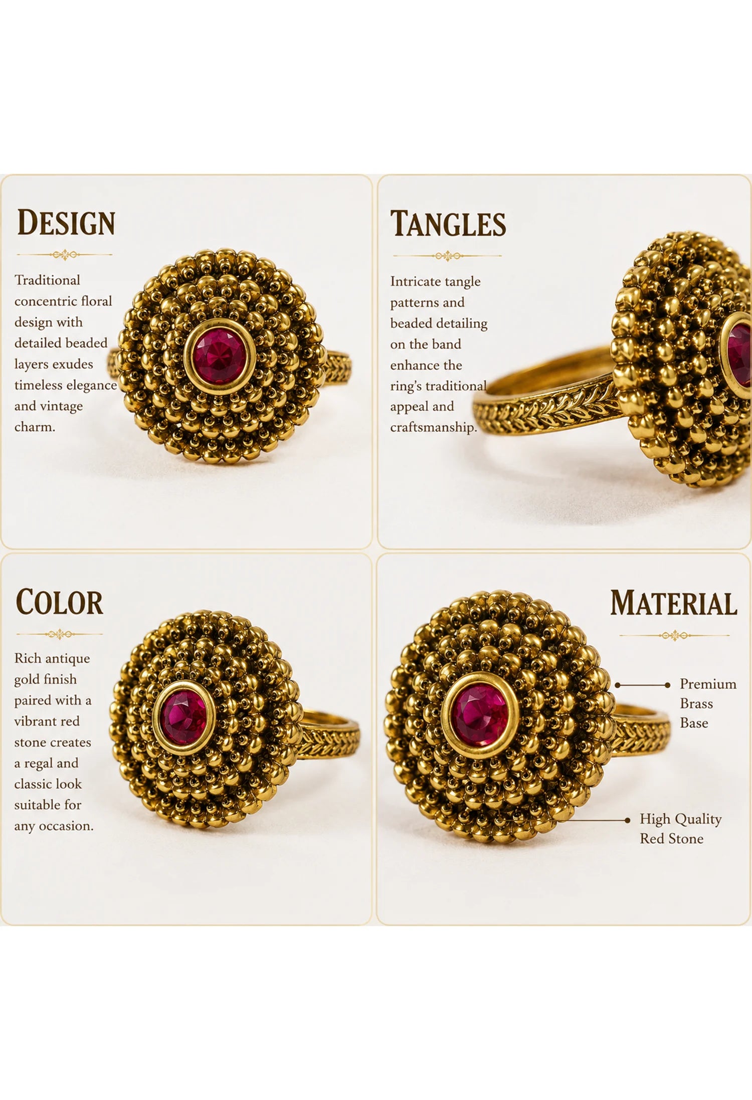 Ruby Aura Ring