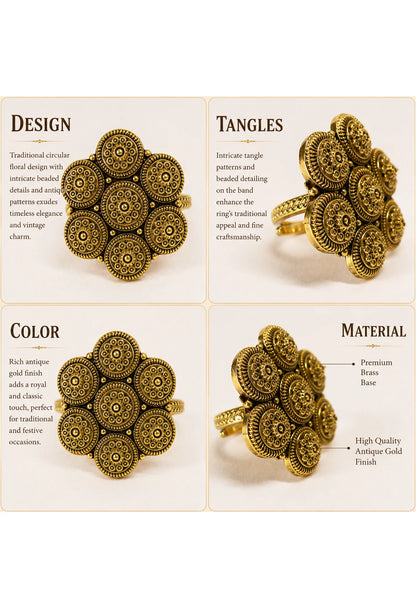 Aarika Coin Ring