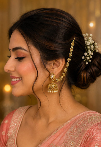 Heritage Paisley Ear Chain