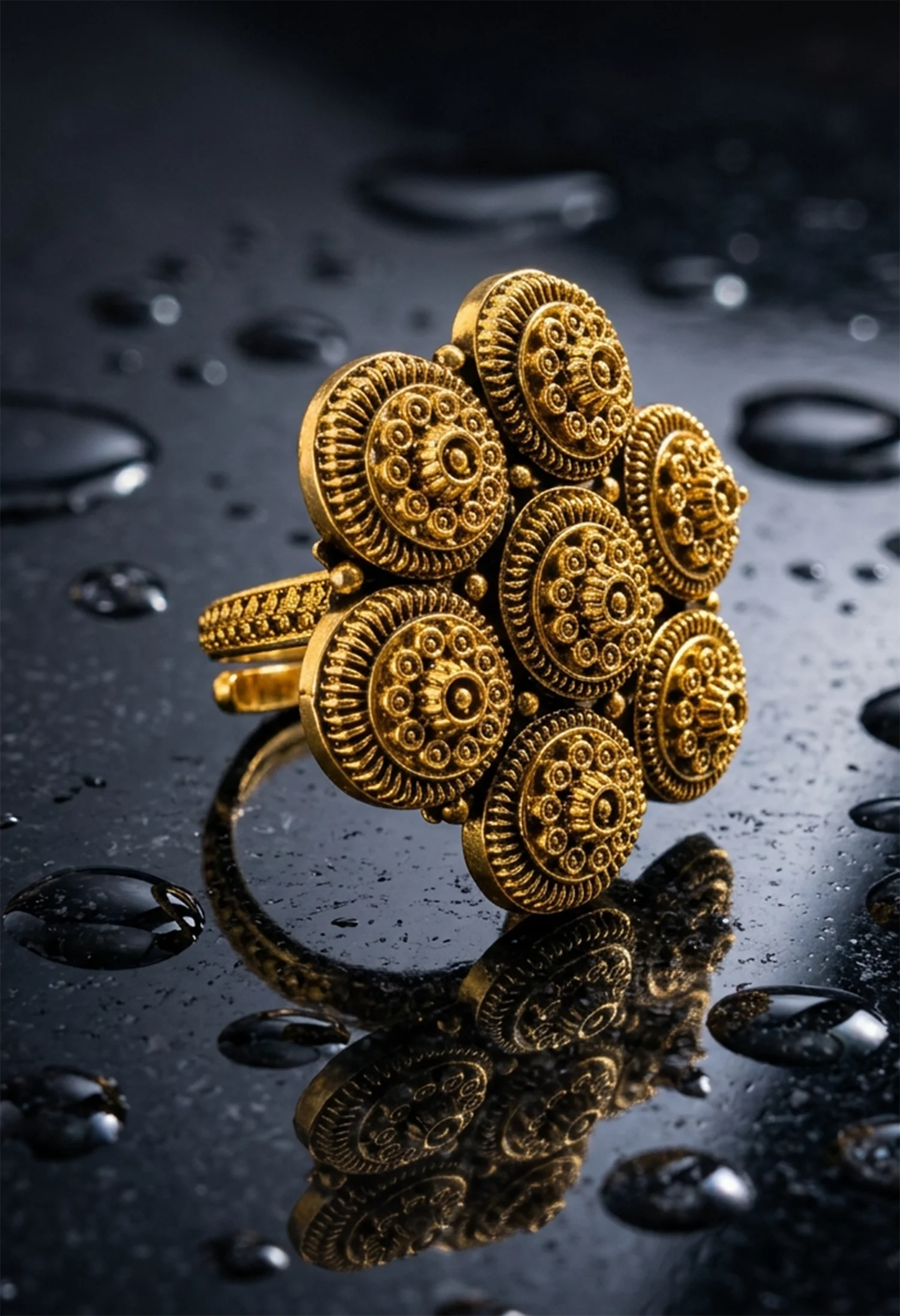 Aarika Coin Ring