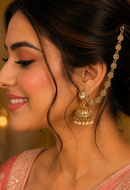 Heritage Paisley Ear Chain