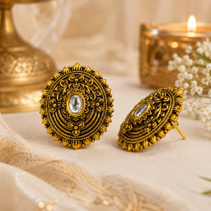 Antique Aura Studs