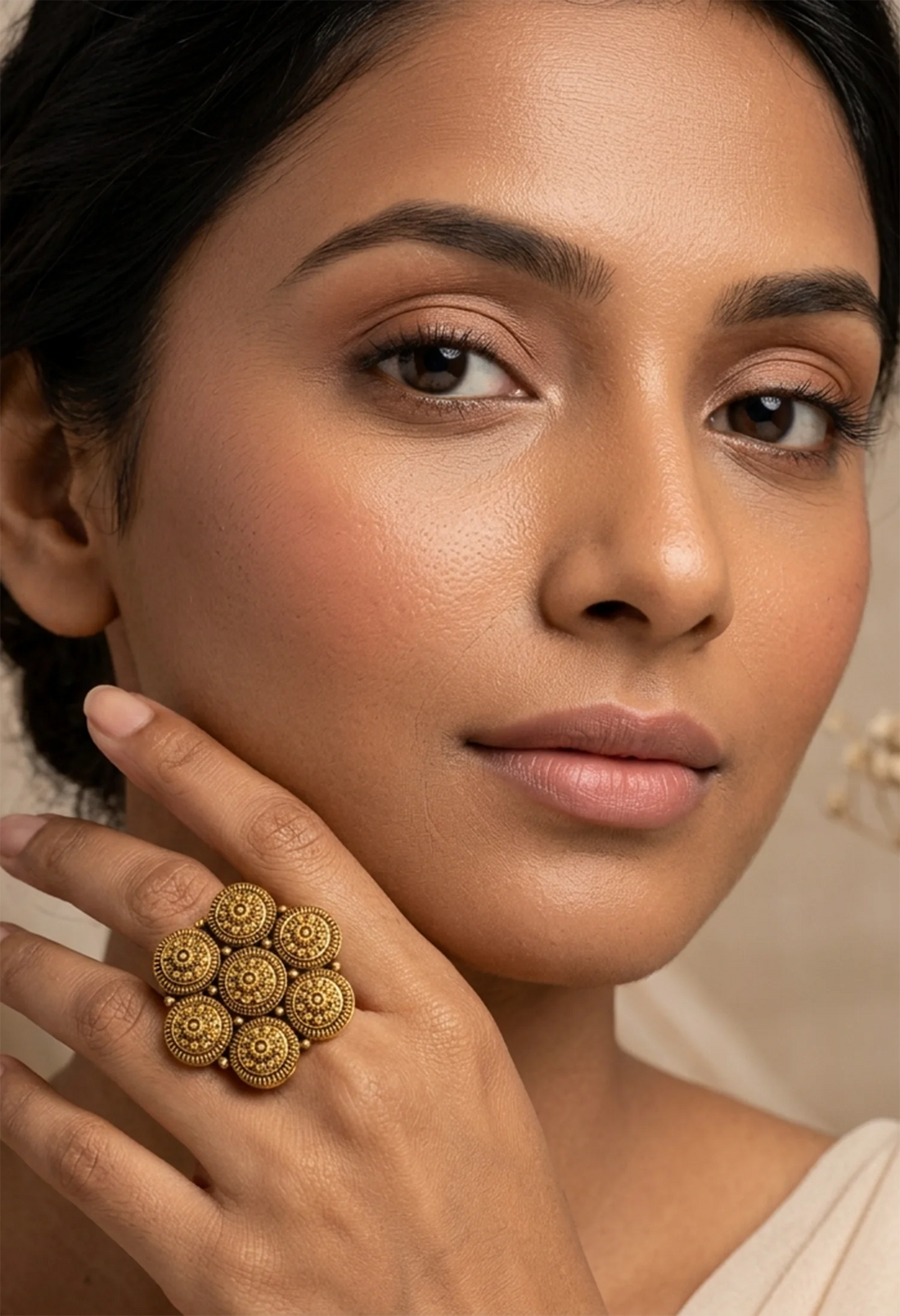 Aarika Coin Ring