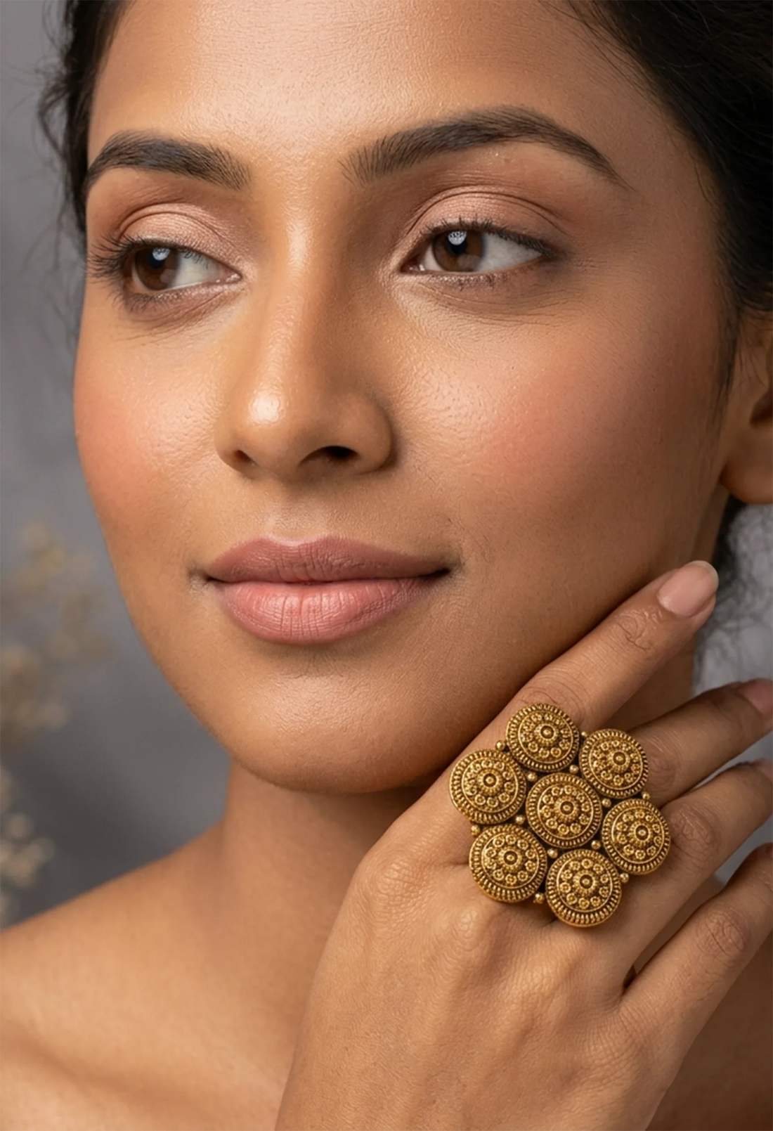 Aarika Coin Ring