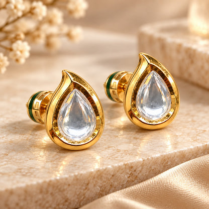 Crystal Dew Stud Earrings