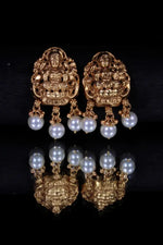 Load image into Gallery viewer, Adya Temple Earrings
