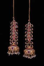 Load image into Gallery viewer, Ambik Jhumka Earrings
