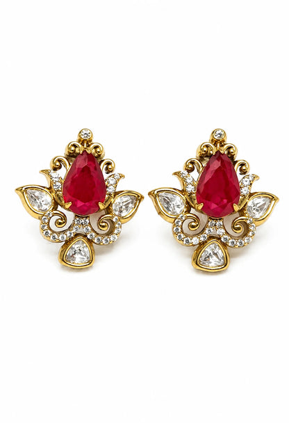 Ruby Bloom Studs