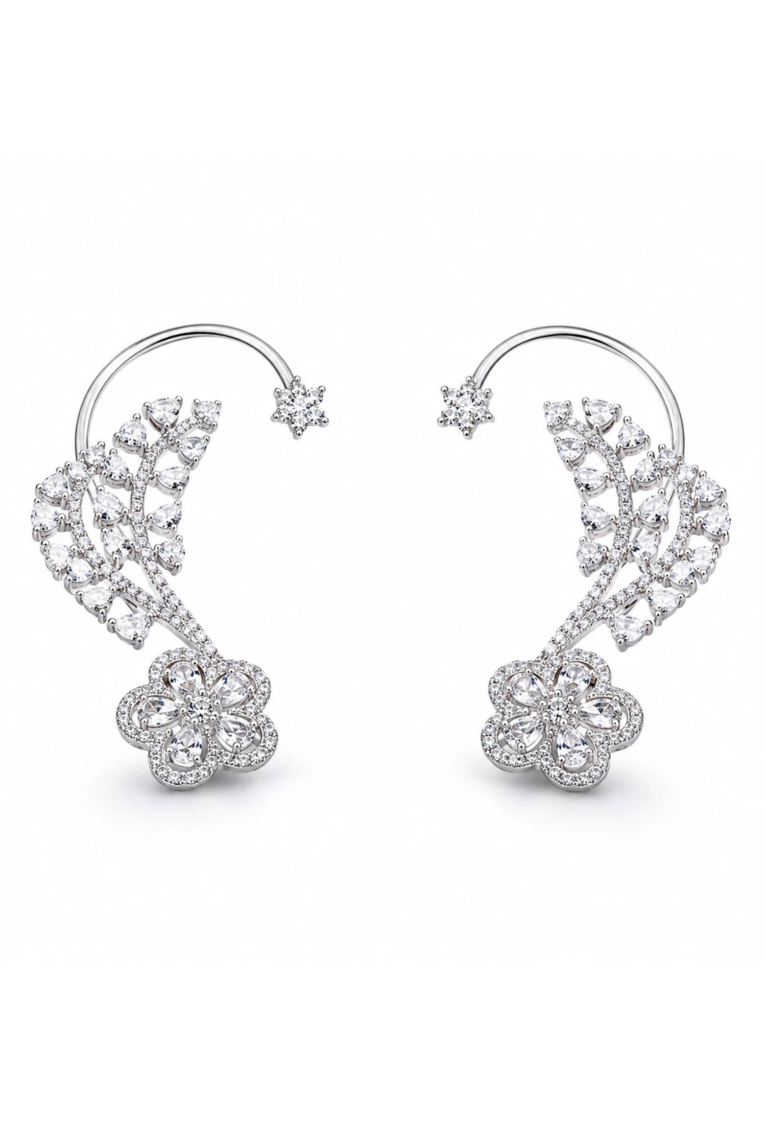 Blossom Vine Ear Cuffs