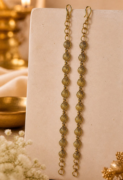 Sun Disc Heritage Ear Chain