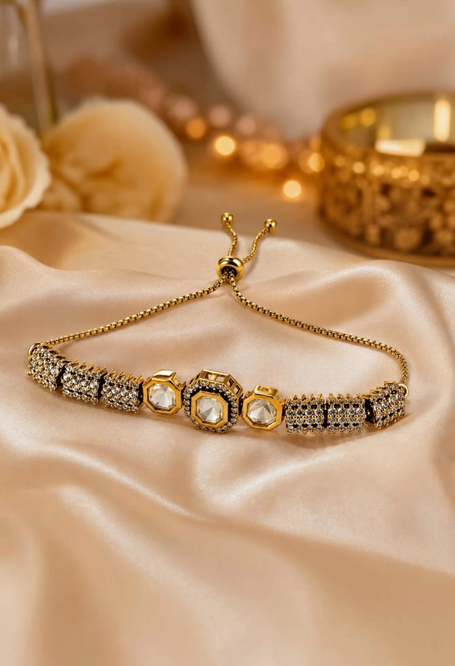 Royal Glow Crystal Bracelet