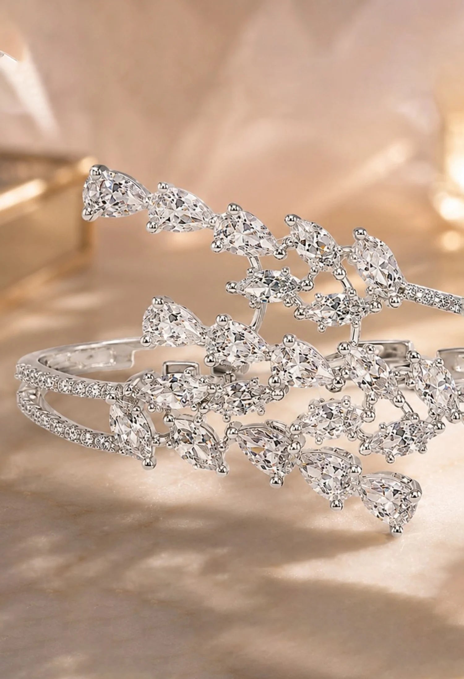 Crystal Vine Ring