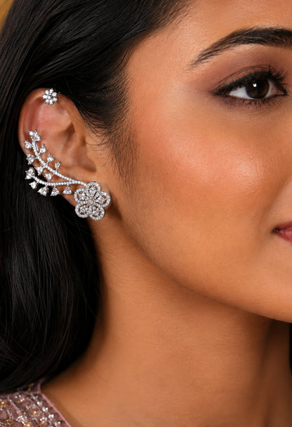 Blossom Vine Ear Cuffs