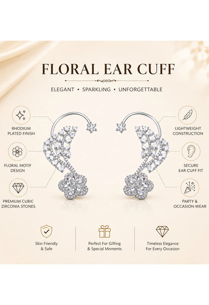 Blossom Vine Ear Cuffs