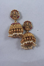 Load image into Gallery viewer, lakshmi ji earrings 
