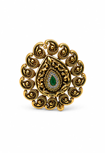 Royal Teardrop Ring