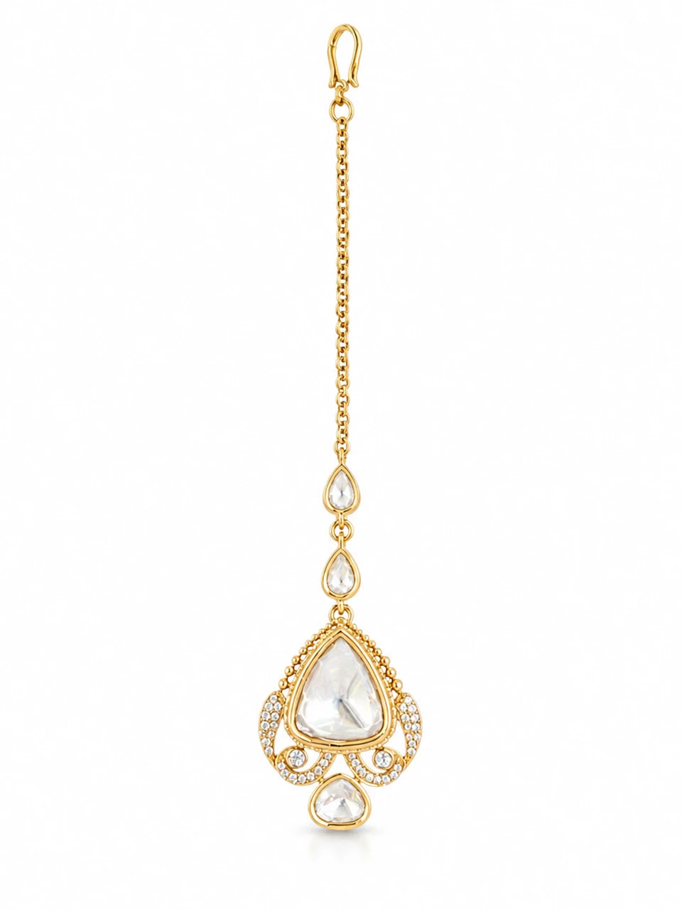 Royal Kundan Maang Tikka