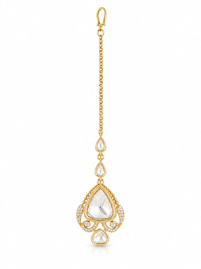 Royal Kundan Maang Tikka