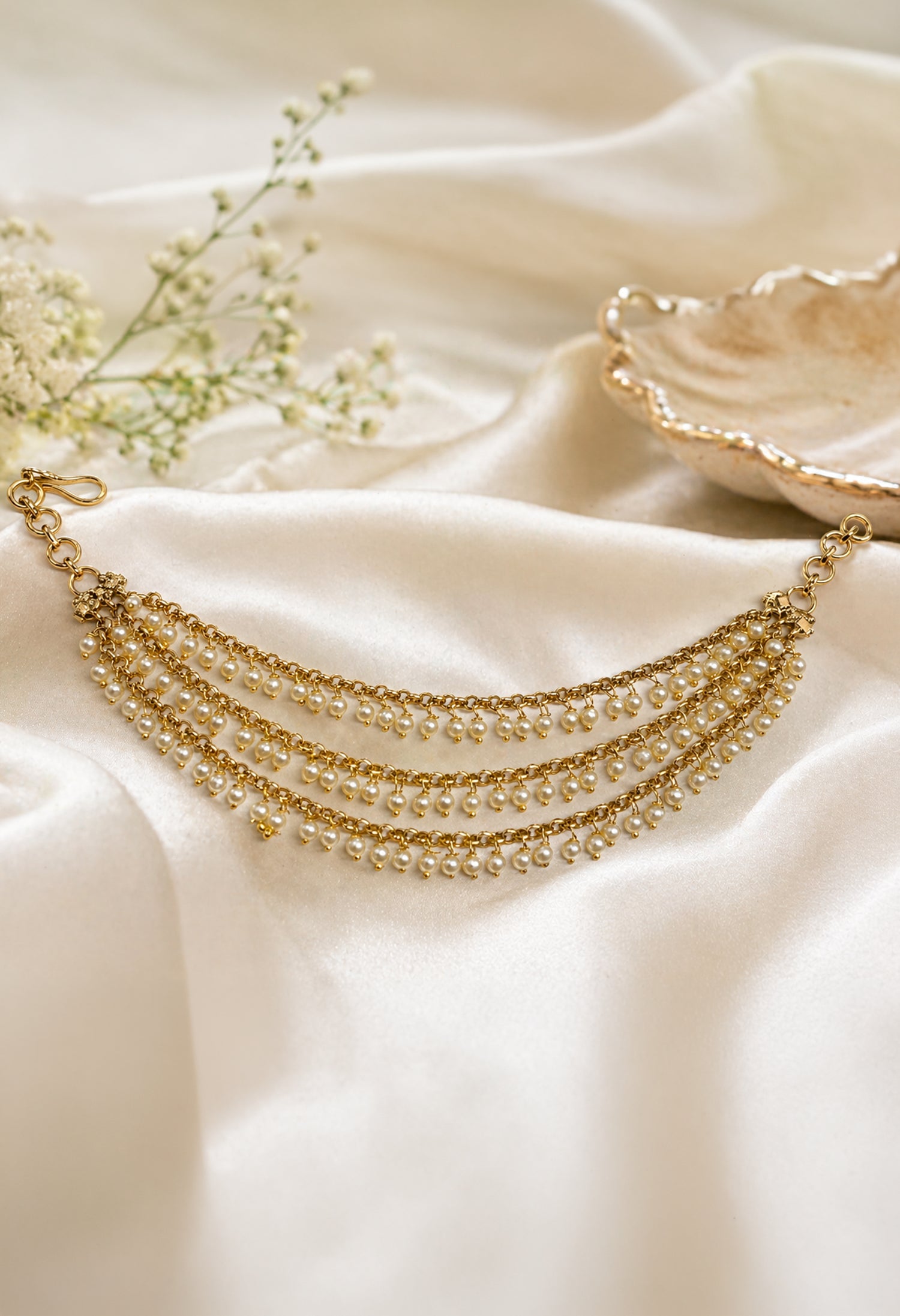 Pearl Grace Ear Chain
