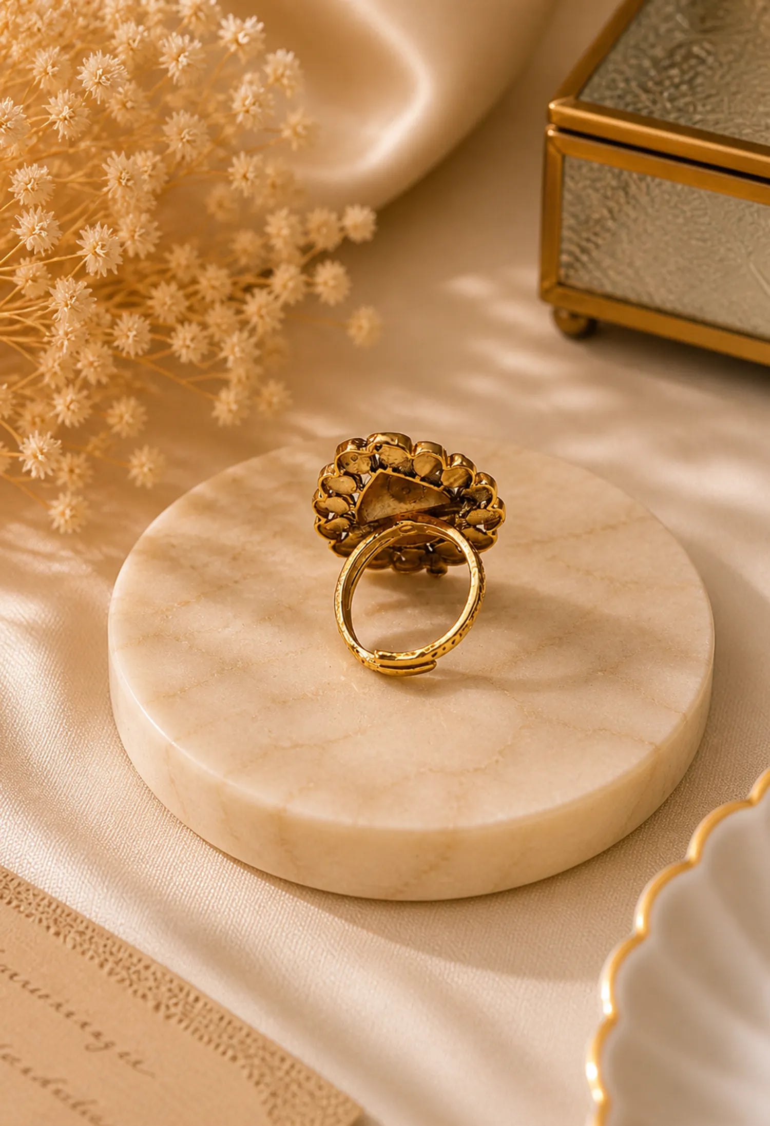 Royal Teardrop Ring