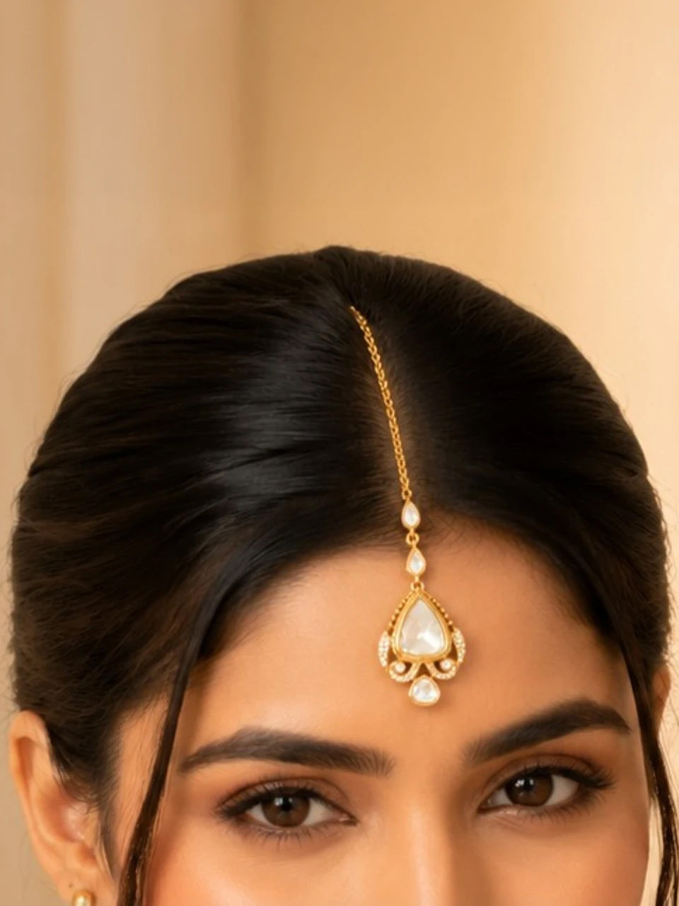 Royal Kundan Maang Tikka