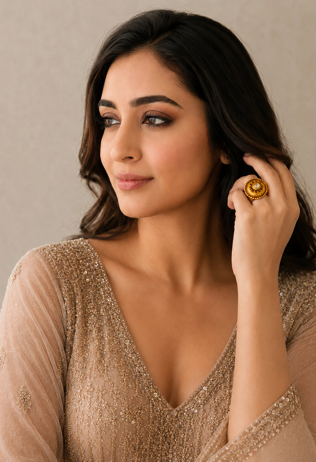 Varnika Dome Ring