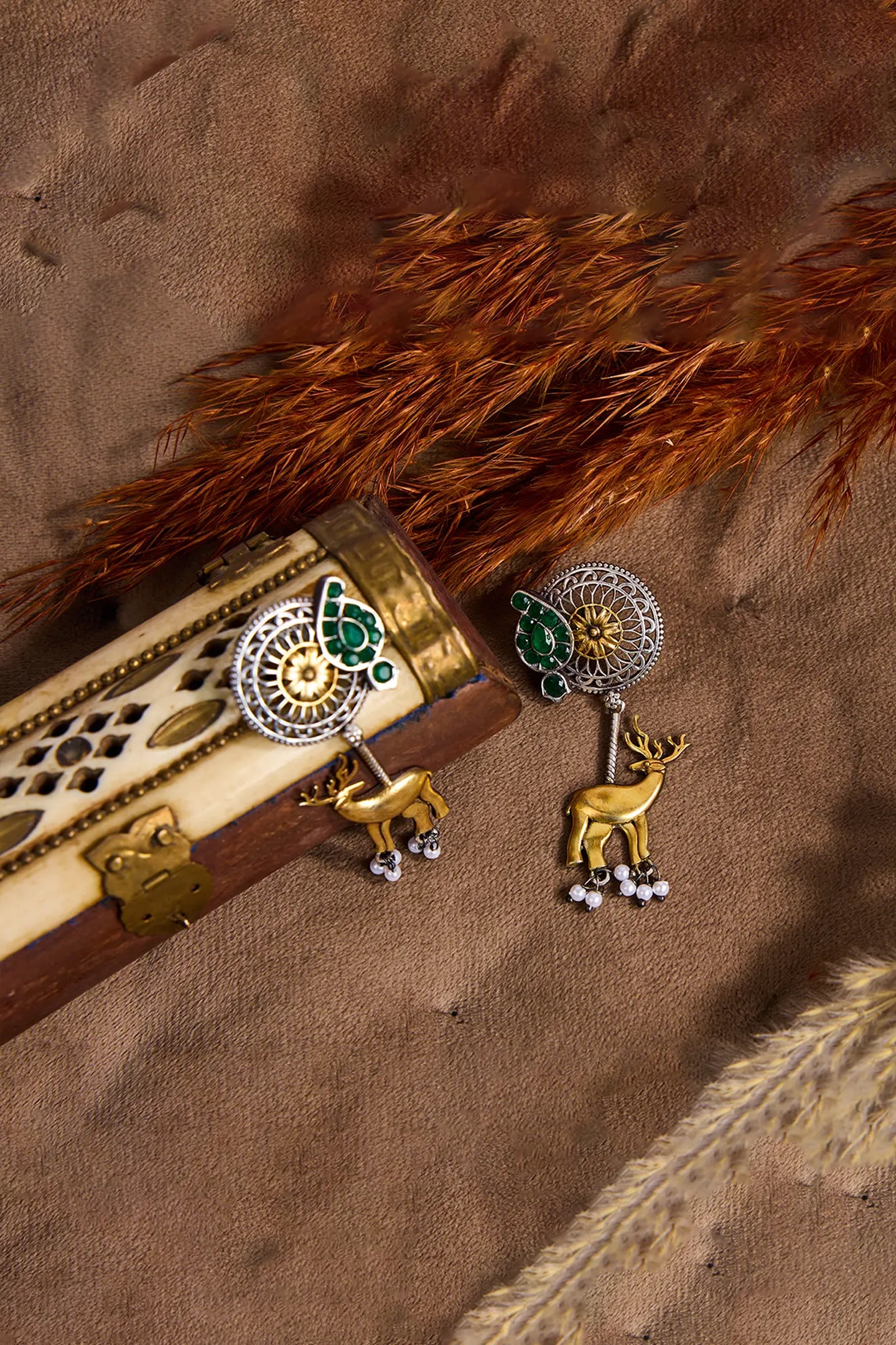 Sylvan Serenade Antique Earrings