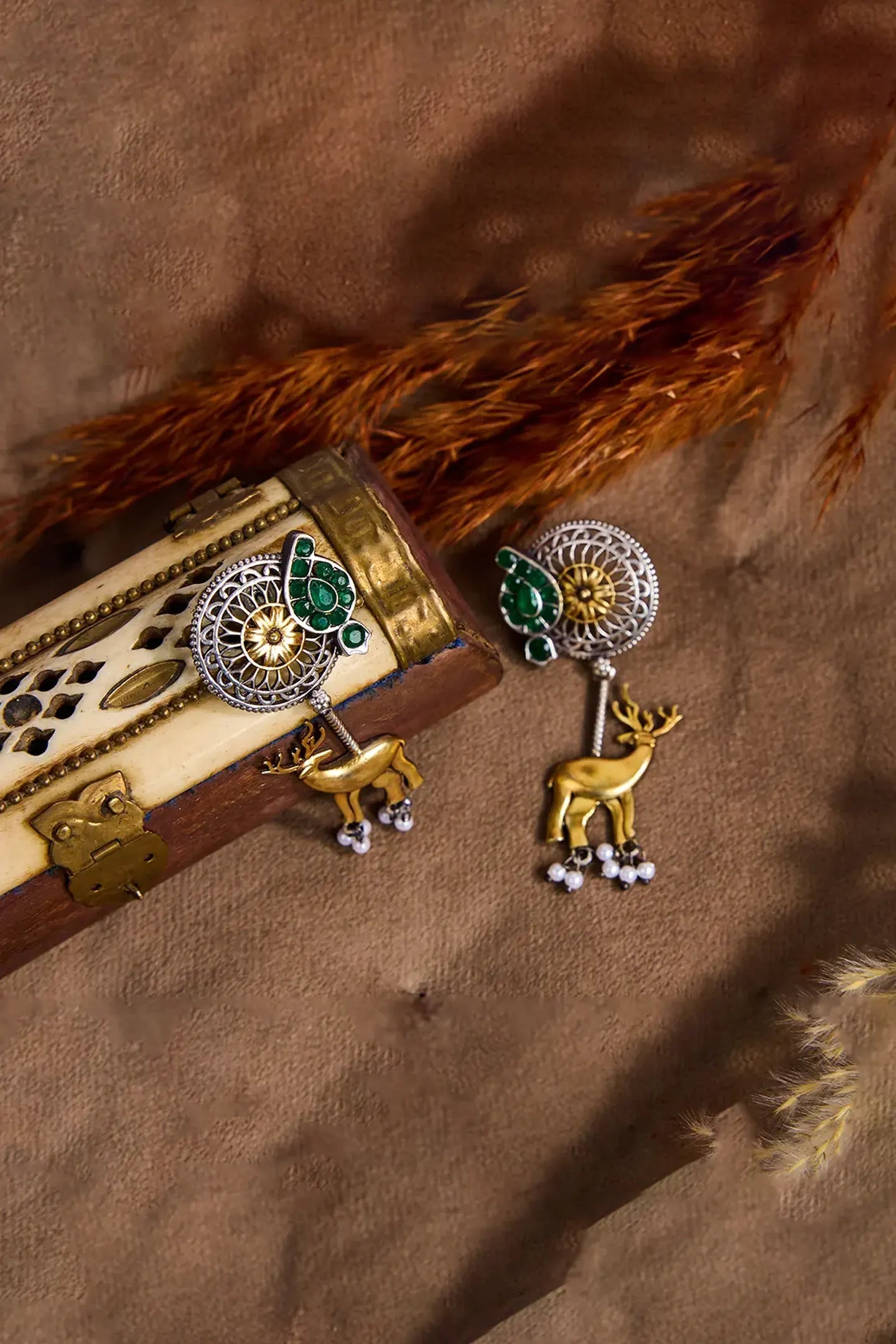 Sylvan Serenade Antique Earrings
